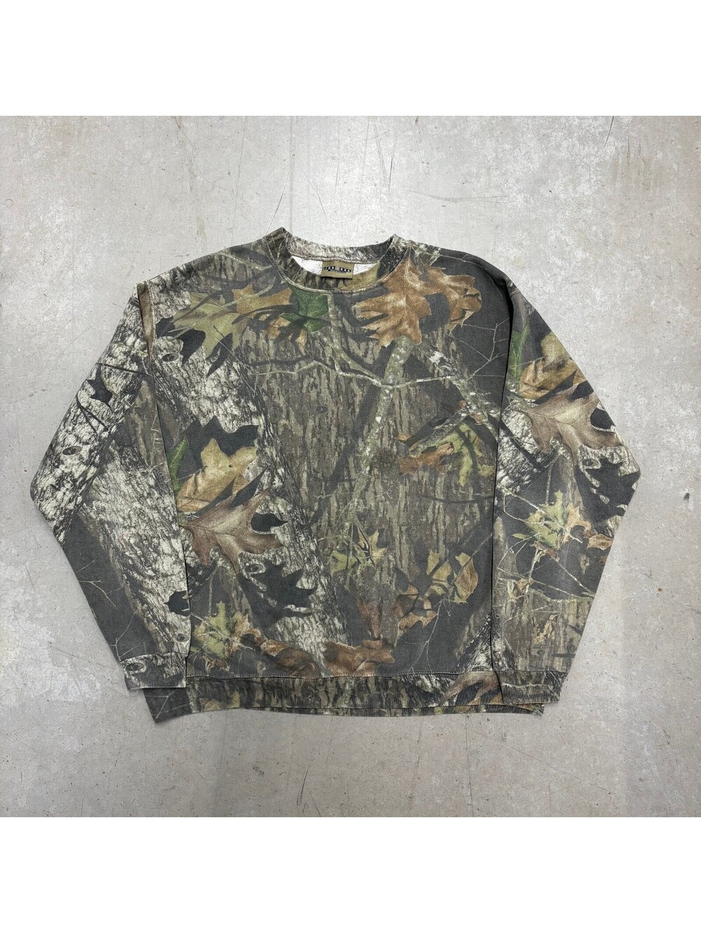 Vintage 90s Jerzees Realtree Camo Sweatshirt Extra Large Green